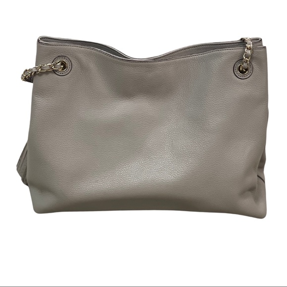 Authentic Tory Burch Leather Tote Bag - Picture 4 of 5